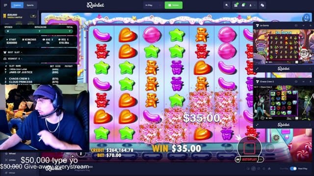MitchJones playing Slots - Live Casino Stream