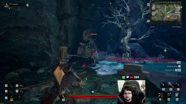 Tecnosh playing Mistfall Hunter - Live Casino Stream