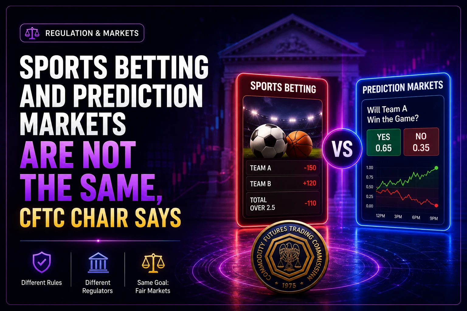 Sports Betting and Prediction Markets Are Not the Same, CFTC Chair Says