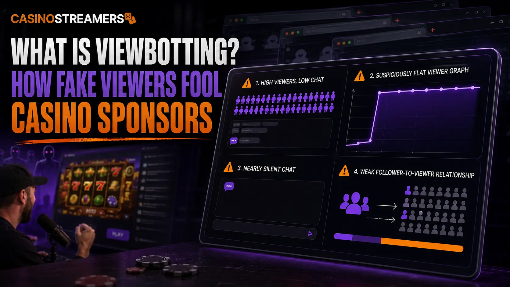 What Is Viewbotting? How Fake Viewers Fool Casino Sponsors