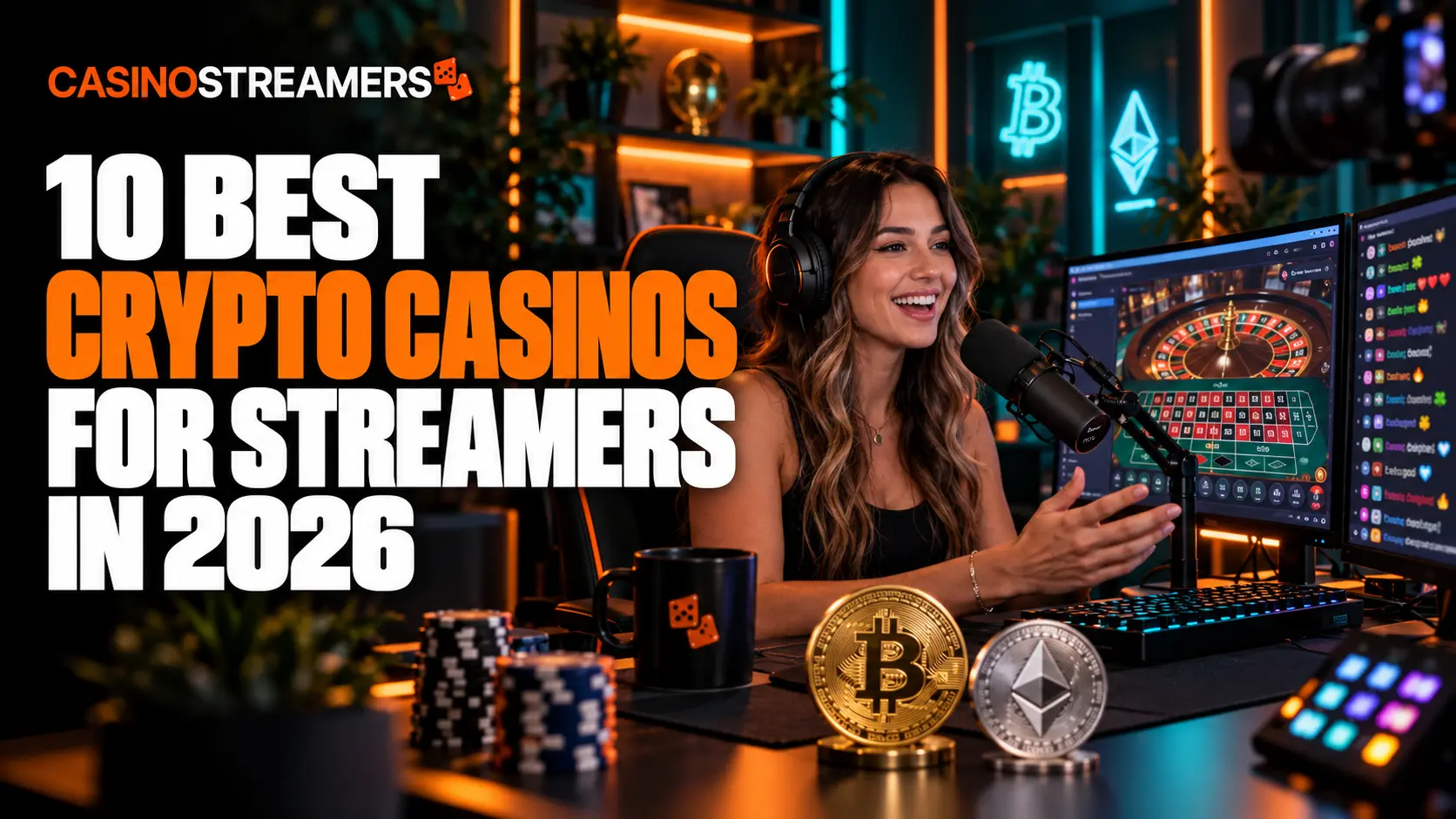 10 Best Crypto Casinos for Streamers in 2026